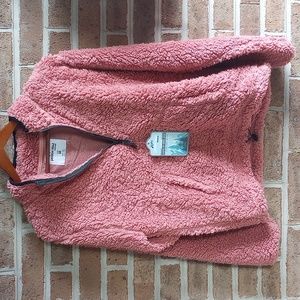Host Pick🐴NWT Quarter zip women's Sherpa lightweight pullover